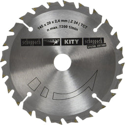 Scheppach PL45 - Zaagblad - Ø145 mm 24 Tanden