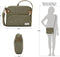 Travelon Heritage - Small Crossbody Tas - 5-punten anti-diefstal systeem met RFID - Sage