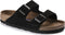 Birkenstock Arizona SFB VL Narrow Slippers - Suède - Smal - Black - Maat 43