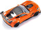 Siku Chevrolet Corvette ZR1 oranje/zwart motorkap kan open speelgoedauto voor kinderen