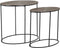 Richmond Interiors Salontafel Jude set van 2 (Champagne gold)