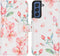 imoshion Hoesje Geschikt voor Samsung Galaxy S21 FE Hoesje Met Pasjeshouder - imoshion Design Softcase Bookcase - Wit / Roze / Blossom Watercolor White