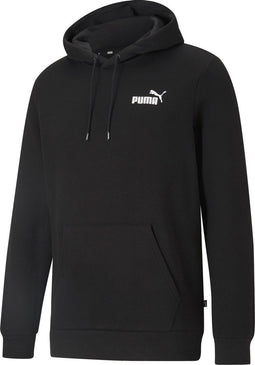 PUMA ESS Small Logo Hoodie FL - Heren Trui - Eco-vriendelijk - Zwart - Maat XL