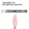 imoshion Kabel - Geschikt voor Lightning naar USB C - 1 meter - Oplader Kabel geschikt voor Apple iPhone 11/12/13/14 - Roze
