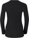 Odlo Warm Shirt L/S Crew W Sportshirt - Maat M - Vrouwen - zwart