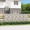 vidaXL - Schanskorfmuur - met - deksels - 300x50x100 - cm - gegalvaniseerd - staal
