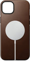 Nomad Modern Leather Case - iPhone 14 Plus - Echt leer - MagSafe - Bruin
