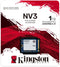 Kingston NV3 - M.2 2230 SSD - 1TB - PCIe 4.0 NVMe - Leessnelheid 6000MB/s