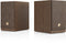 Audio Pro A28 W - Actieve Boekenplank Speakers - Multiroom 2x75W - Walnoot