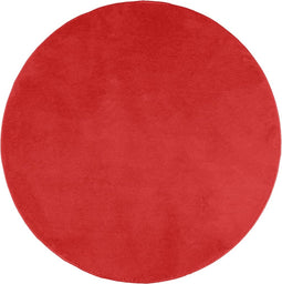 vidaXL - Vloerkleed - OVIEDO - laagpolig - Ø - 280 - cm - rood