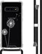 iMoshion Hoesje Geschikt voor Samsung Galaxy S10 Plus Hoesje Met Koord - iMoshion Design Hoesje met Koord - Wit / Transparant / Dandelion
