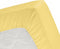 //Hoeslaken double jersey 1 pers. - 80-90x200/220cm & 100x200cm (15) lemon (tot 25 cm) Damai