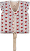 Konges Sløjd Zwemvest - Amour blue stripe - Neopreen - Frill - Maat 4-6 jaar