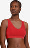 Chantelle Bralette - Naadloze top met vulling - Soft Stretch - Rood - XXL