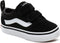 VANS TD Ward V - Lage sneakers - Suède/canvas - Zwart/wit (maat 24)