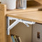 SoBuy FWT92-N - Opvouwbaar Bureau - Houtcomposiet 63x82x20cm - Naturel