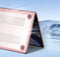 Dux Ducis Geschikt voor MacBook Air 13 inch (2018-2020) Armor cover hoes - case - Roze
