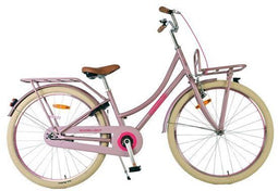 Volare Excellent - Kinderfiets - 26 inch - Handrem en terugtraprem - Mat Roze