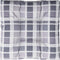 vidaXL - Palletkussen - 70x70x12 - cm - stof - ruitpatroon - grijs