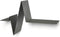 Tjalle en Jasper Beat shelf wandplank grijs staal