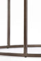 Light&living Salontafel S/2 Ø61x37+Ø76x41 cm TALCA donker bruin