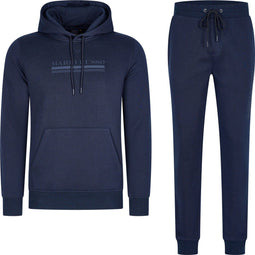 Mario Russo Trainingspak Anselm - Joggingpak - Hoody - Navy - M