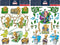 Raamsticker plastic groot l42cm