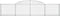 vidaXL - Schanskorven - 4 - st - gewelfd - 300x30x60/80 - cm - gegalvaniseerd - ijzer