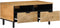 vidaXL - Salontafel - 80x54x40 - cm - massief - mangohout - bruin