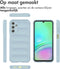 imoshion Hoesje - Geschikt voor Samsung Galaxy A15 (5G) / A15 (4G) - EasyGrip Backcover - Lichtblauw