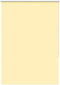vidaXL - Rolgordijn - verduisterend - 115x130 - cm - stofbreedte - 110,7 - cm - geel