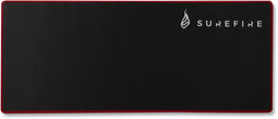 SureFire Silent Flight 680 - Gaming muismat - Nauwkeurige controle - Zwart/rood