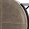 Light & Living Poef Izza - Leder - Grijs