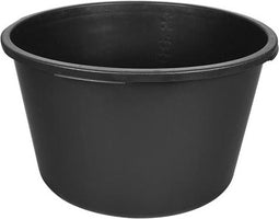 Toolland Mortelkuip, rond, kunststof, zwart, 90 liter