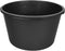 Toolland Mortelkuip, rond, kunststof, zwart, 90 liter