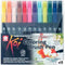 Talens Sakura KOI - Set Viltstiften - Penseelpunt - Multicolour (12 stuks)