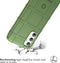 iMoshion Hoesje Geschikt voor Samsung Galaxy A34 (5G) Hoesje Siliconen - iMoshion Rugged Shield Backcover - Groen