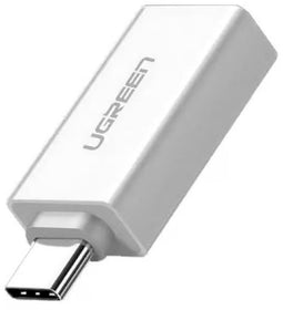 UGreen 30155 - USB C Adapter naar USB A - OTG functie - Wit