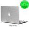 Lunso Geschikt voor MacBook Pro 13 inch (2016-2019) cover hoes - case - glitter zilver