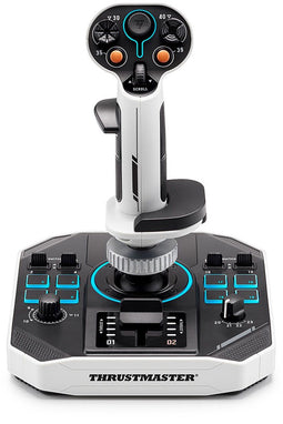 Thrustmaster Sol-R 1 - Flightstick - 44 actieknoppen 8 assen - Wit Zwart