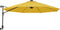 vidaXL - Wandparasol - 290 - cm - geel