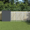 vidaXL - Hondenhok - met - ren - 214x865x181 - cm - gegalvaniseerd - staal - antraciet