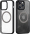Dux Ducis Aimo - Geschikt voor iPhone 15 Pro Max - magnetisch Back cover hoesje - Zwart