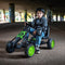 Xootz Skelter Go Kart Zwart/groen