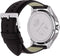Armani Exchange AX2101 - Herenhorloge 46 mm - Zwart lederen band - Zilverkleurig