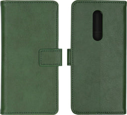 iMoshion Hoesje Geschikt voor OnePlus 8 Hoesje Met Pasjeshouder - iMoshion Luxe Bookcase - Groen