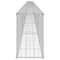 vidaXL - Schanskorfmuur - met - deksels - 900x30x50 - cm - gegalvaniseerd - staal
