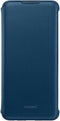 Huawei Y7 (2019) - Flip Cover - Kunstleer met pashouder - Blauw