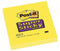 Memoblok 3M Post-it 654 Super Sticky 76x76mm ultra geel - 12 stuks