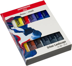 Amsterdam Standard Series - Acrylverf set - 12 x 20 ml - Assorti (set van 12)